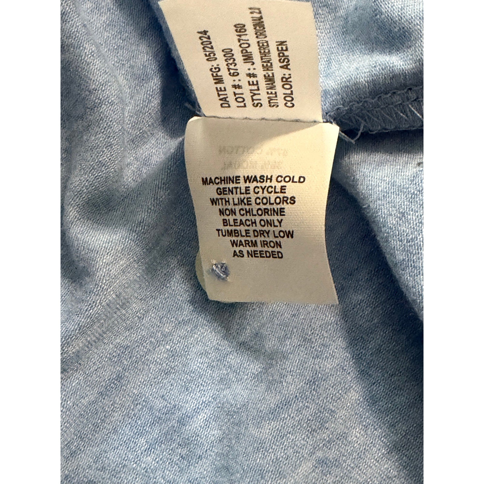 Johnnie-O Polo Shirt Men's XXL Short Sleeve Stretch Fabric Blue Heather