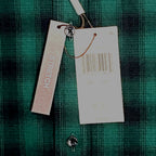 Michael Kors Men's XXL Classic Fit Shirt Dark Emerald Stretch