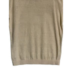 Daniel Cremieux Linen Shirt Men's Large Polo Shirt Key West Collection Beige