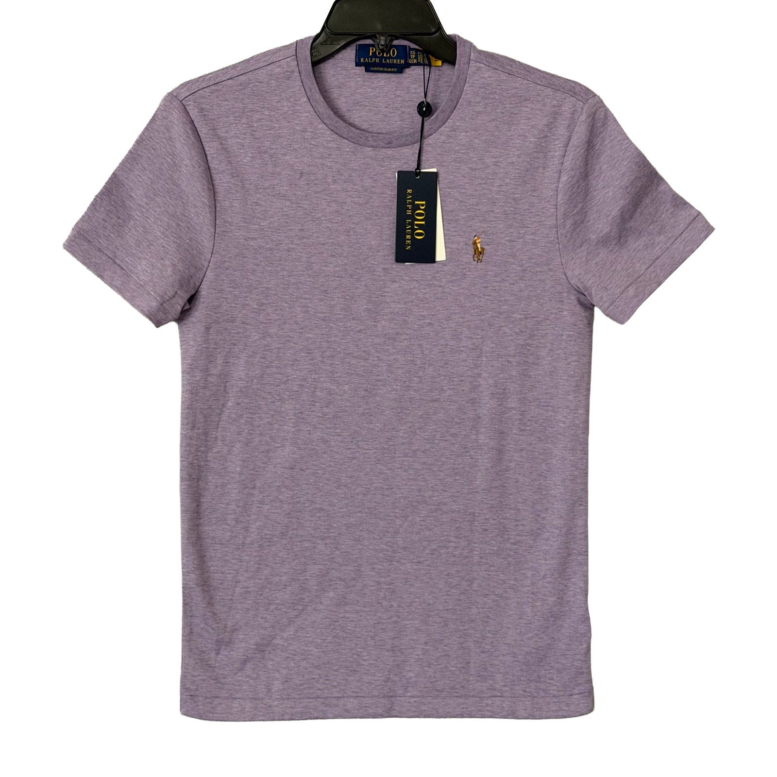 Polo Ralph Lauren T-Shirts Lot of 2 Men's XS Short Sleeve Purple Heather