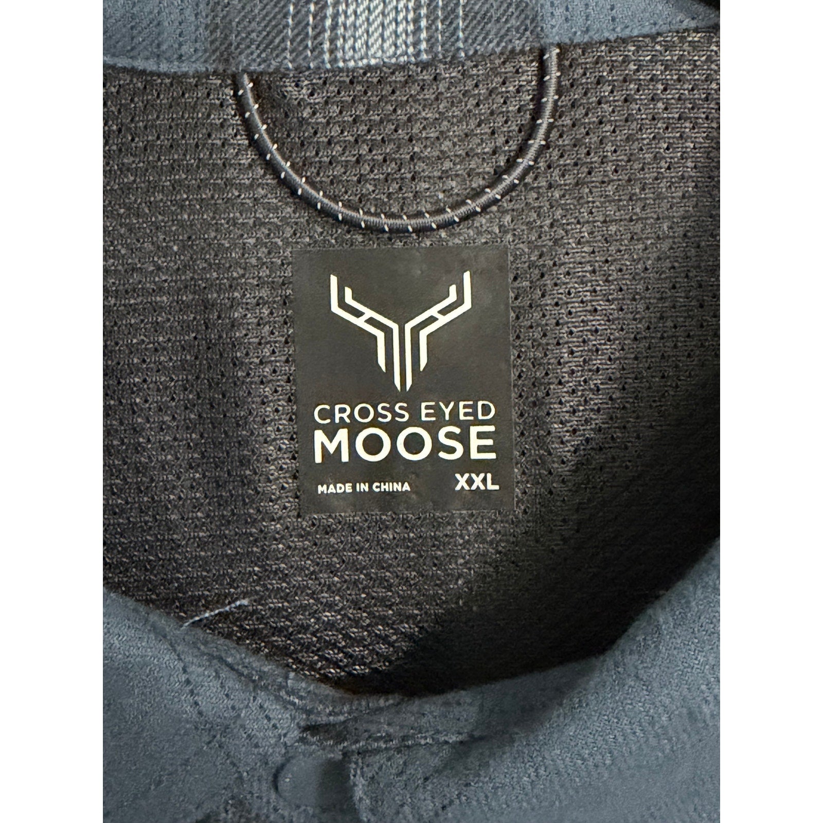 Cross-Eyed Moose Stargaze Shirt Men's XXL Long Sleeve Snap Front Oversized