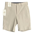 Hart Schaffner Marx Shorts Men's 28W Flat Front 4-Way Stretch Light Beige