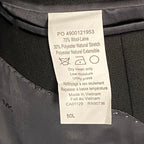 Michael Kors Suit Jacket Men's 50L Modern Fit Airsoft Stretch Solid Black