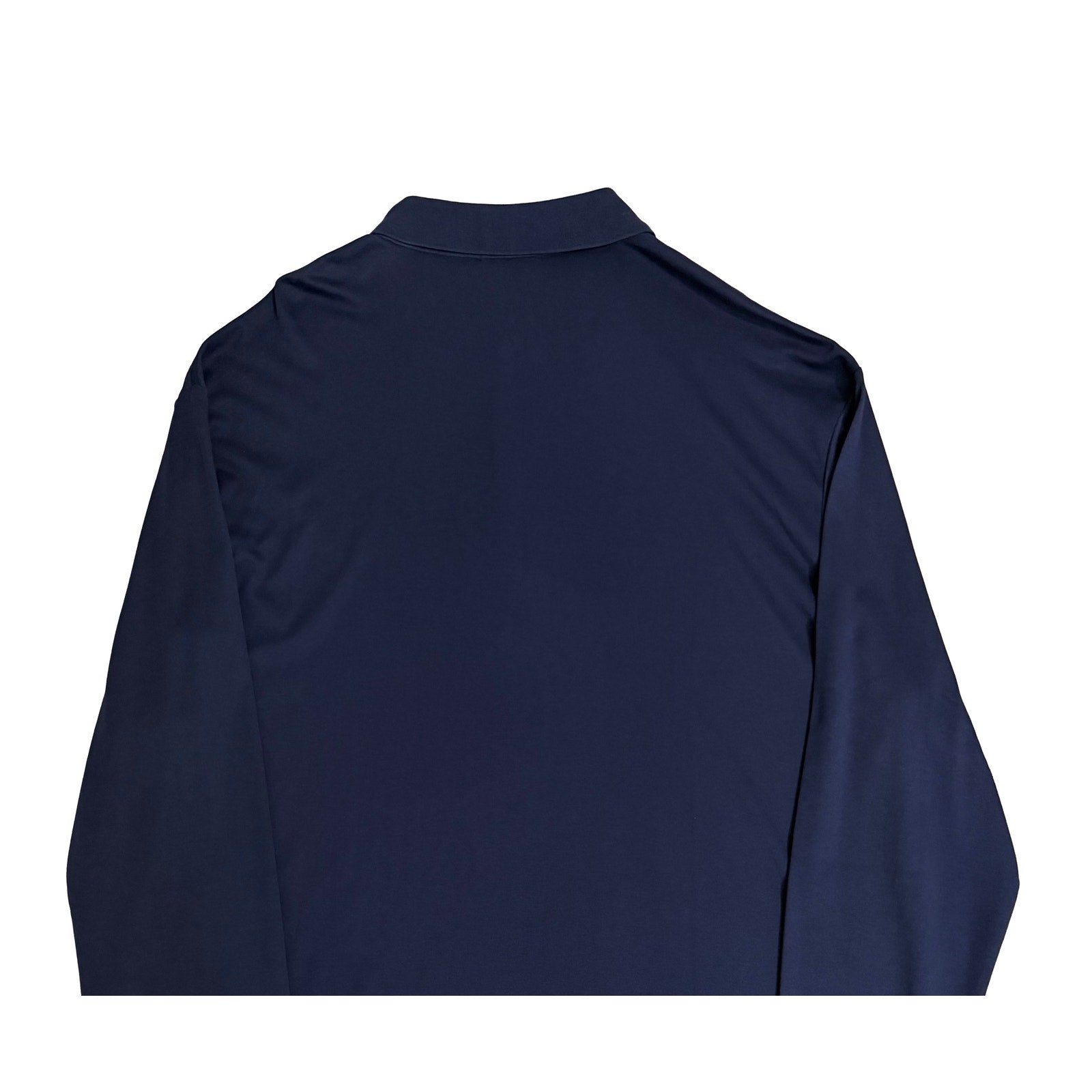 Polo Ralph Lauren Shirt Men's 4XB Long Sleeve Cotton Polo Navy Blue