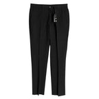 Armani Exchange Pant Men's 32"x31" Slim Fit Suit Pant Wool Black Window Pane NWT