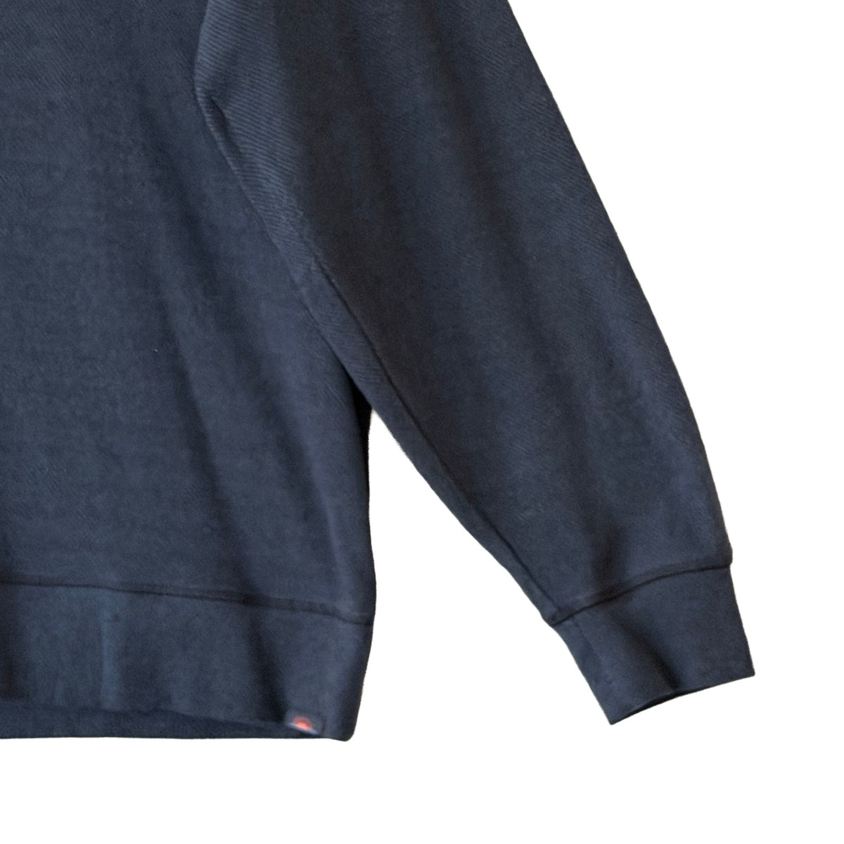 Faherty Legend Lounge Sweater Hoodie Men's XXL Organic Cotton Navy Twill