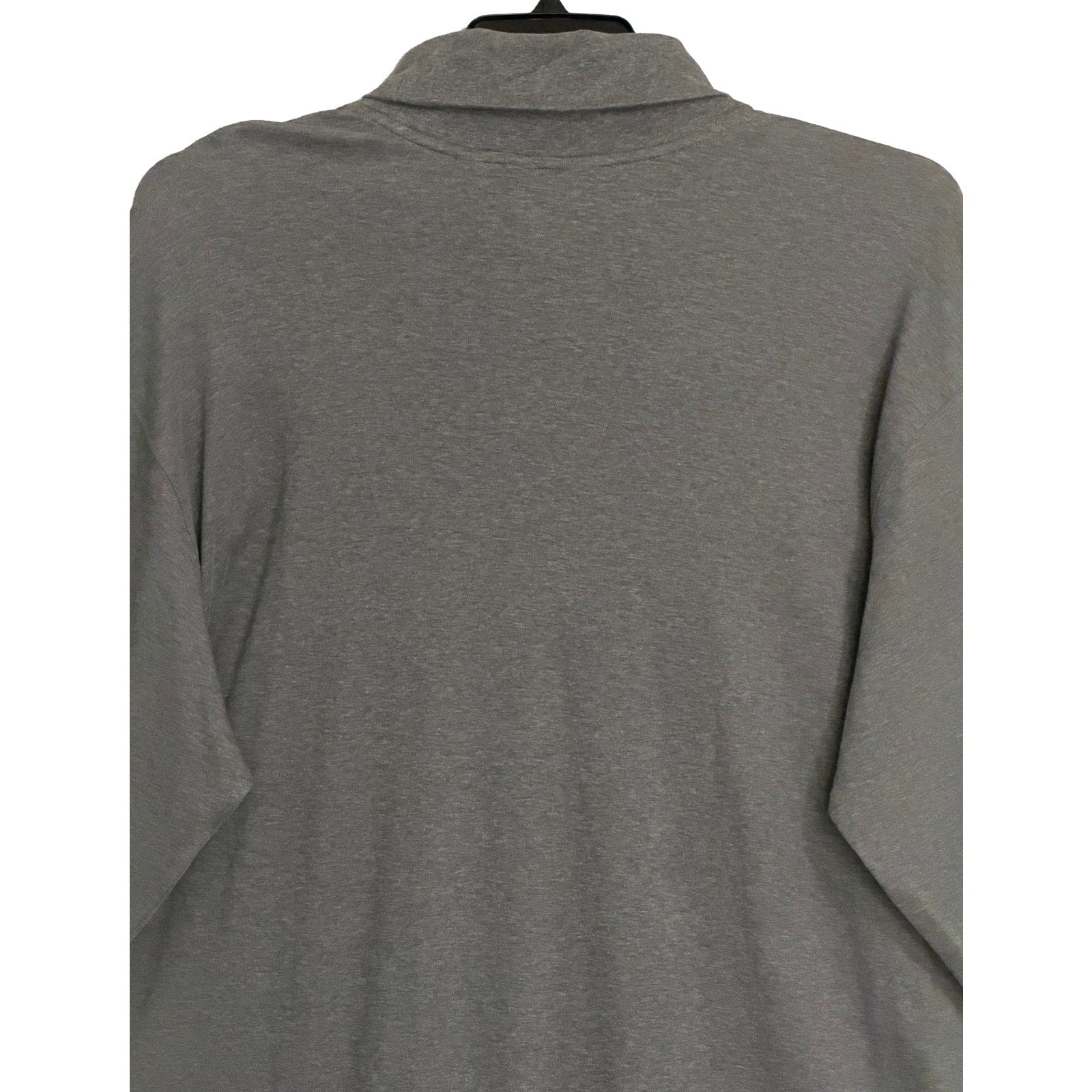 Daniel Cremieux Turtleneck Shirt Signature Solid Interlock Men's XL Grey