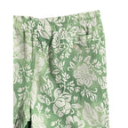 Polo Ralph Lauren Shorts Men's Medium Fleece Shorts Drawstring Green White
