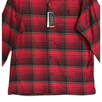 Polo Ralph Lauren Men's Medium Performance Camp Shirt Classic Fit Red Black