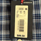 Daniel Cremieux Dress Shirt Men's 4XT Big & Tall Button-Down Stretch Plaid