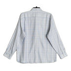 Visconti Black Men's XL Organic Cotton Long Sleeve Button Up Shirt White