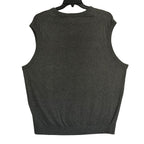 Daniel Cremieux Sweater Vest Men's XXL Supima Cotton Cashmere Blend Charcoal
