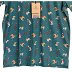 Chubbies Polo Shirt Men's Small "That's the Spirit" Short Sleeve Green
