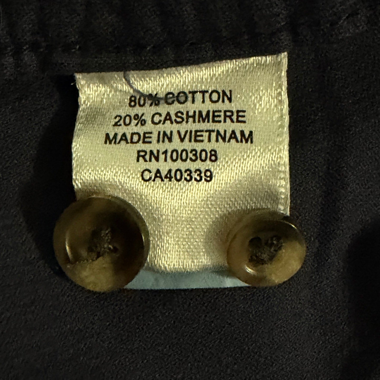 Peter Millar Cotton Cashmere Corduroy Sport Shirt Men's XL Navy Blue