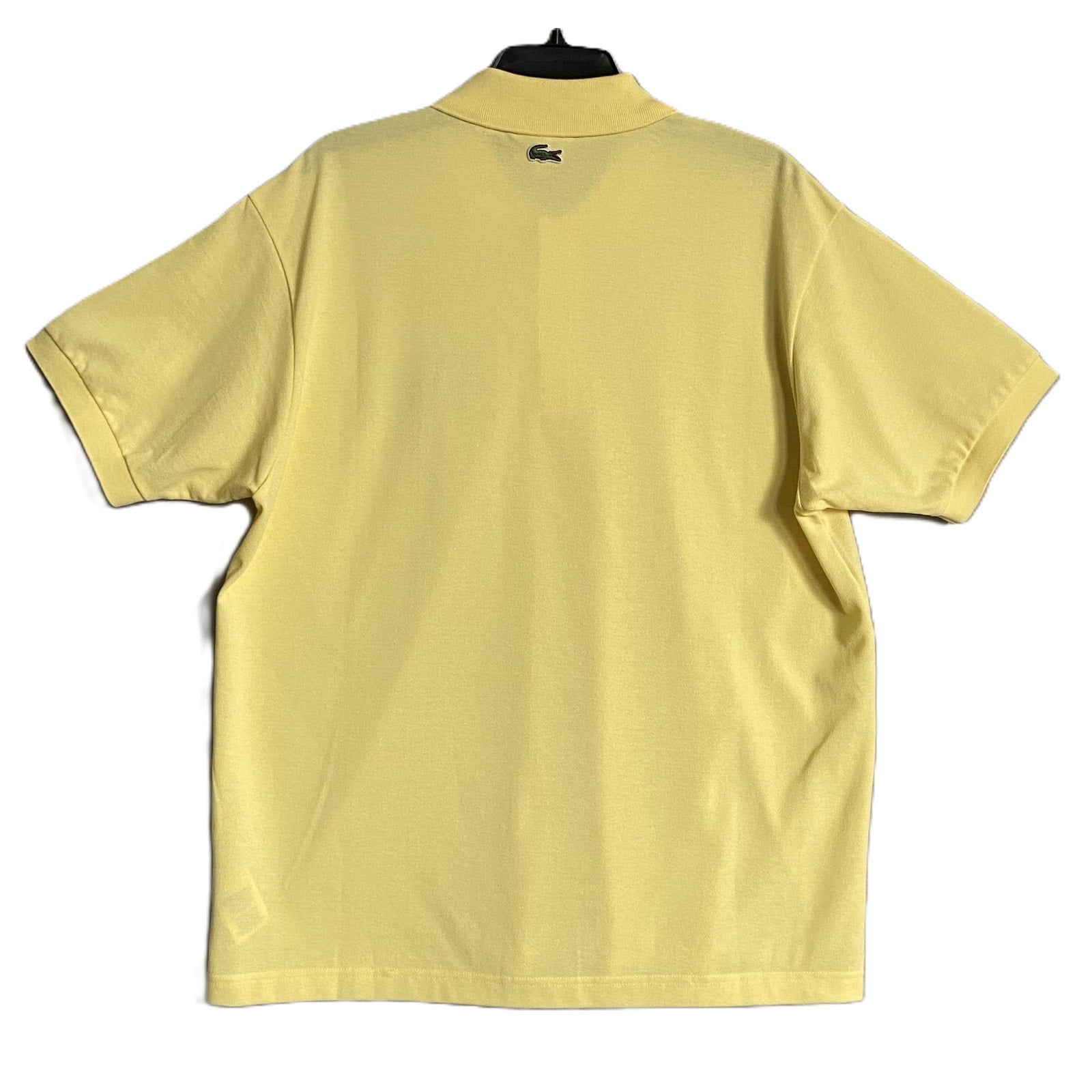 Lacoste Polo Shirt Men's XL Classic Fit Short Sleeve Cotton Yellow