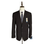 Kenneth Cole Suit Jacket Men's 42 Long Reaction Stretch Cork Navy/Red