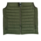 Roundtree & Yorke Down Vest Men's XLT Full Zip Packable Pockets Hunter Green
