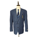 Michael Kors Sport Jacket Men's 50L Classic Fit Wool/Silk/Linen Blend Blue