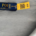 Polo Ralph Lauren Shirt Men's XL Buttonless Polo Cotton Linen Blue