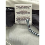 Calvin Klein Dress Pant Men's 34"x30" Slim Fit Flat Front Stretch Blue Plaid