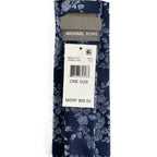 Michael Kors Necktie 3" Cheshire Floral Navy Standard Length Silk Blend