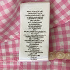 Polo Ralph Lauren Shirt Men's XXL Classic Long Slv Oxford Pink White Gingham
