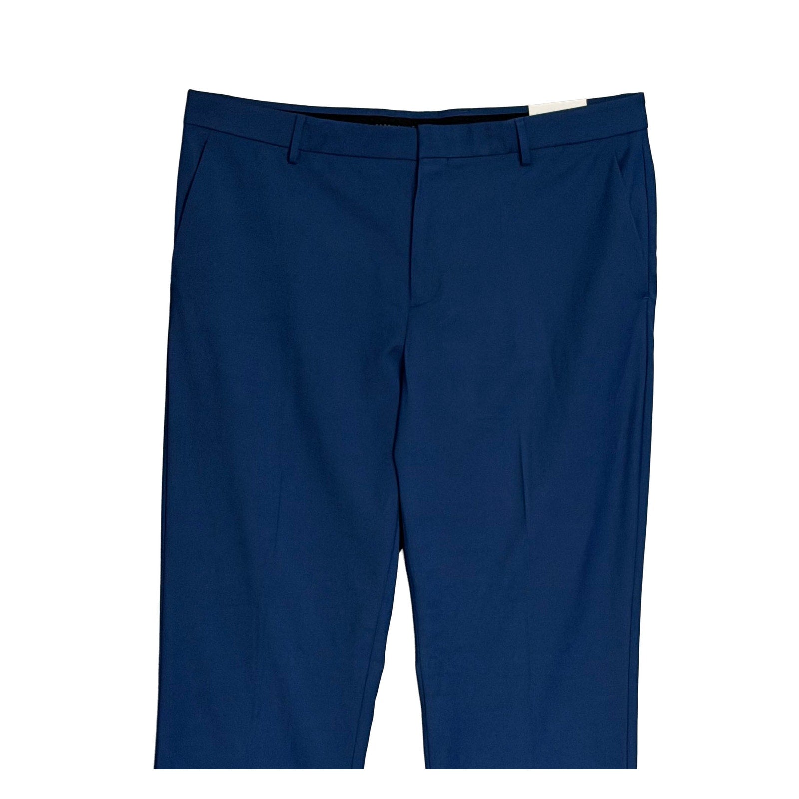 Perry Ellis Portfolio Pants Men's 38"x32" Dress Pants Modern Fit Navy