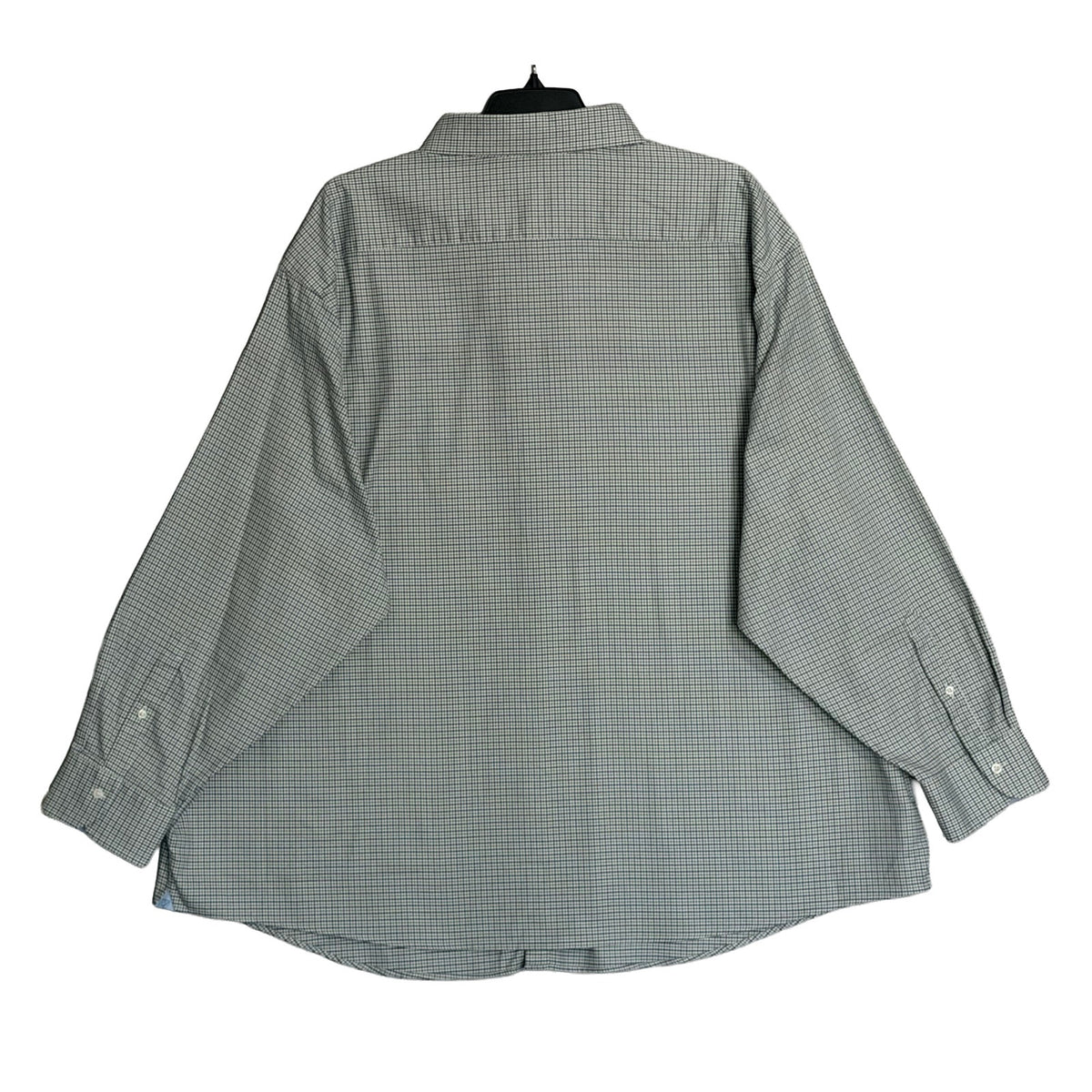 Daniel Cremieux Dress Shirt Men's 4XB Big & Tall Button-Down Stretch Check
