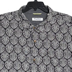 Tommy Bahama Shirt "The Veracruz Cay" Men's 3XLT Big & Tall Short Slv Black NEW