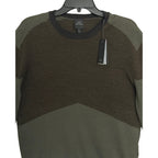 Armani Exchange Sweater Men's Small Crew Neck Lightweight Wool Color-Block