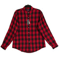 Polo Ralph Lauren Men's XL Classic Fit Cotton Flannel Shirt Red Black Check