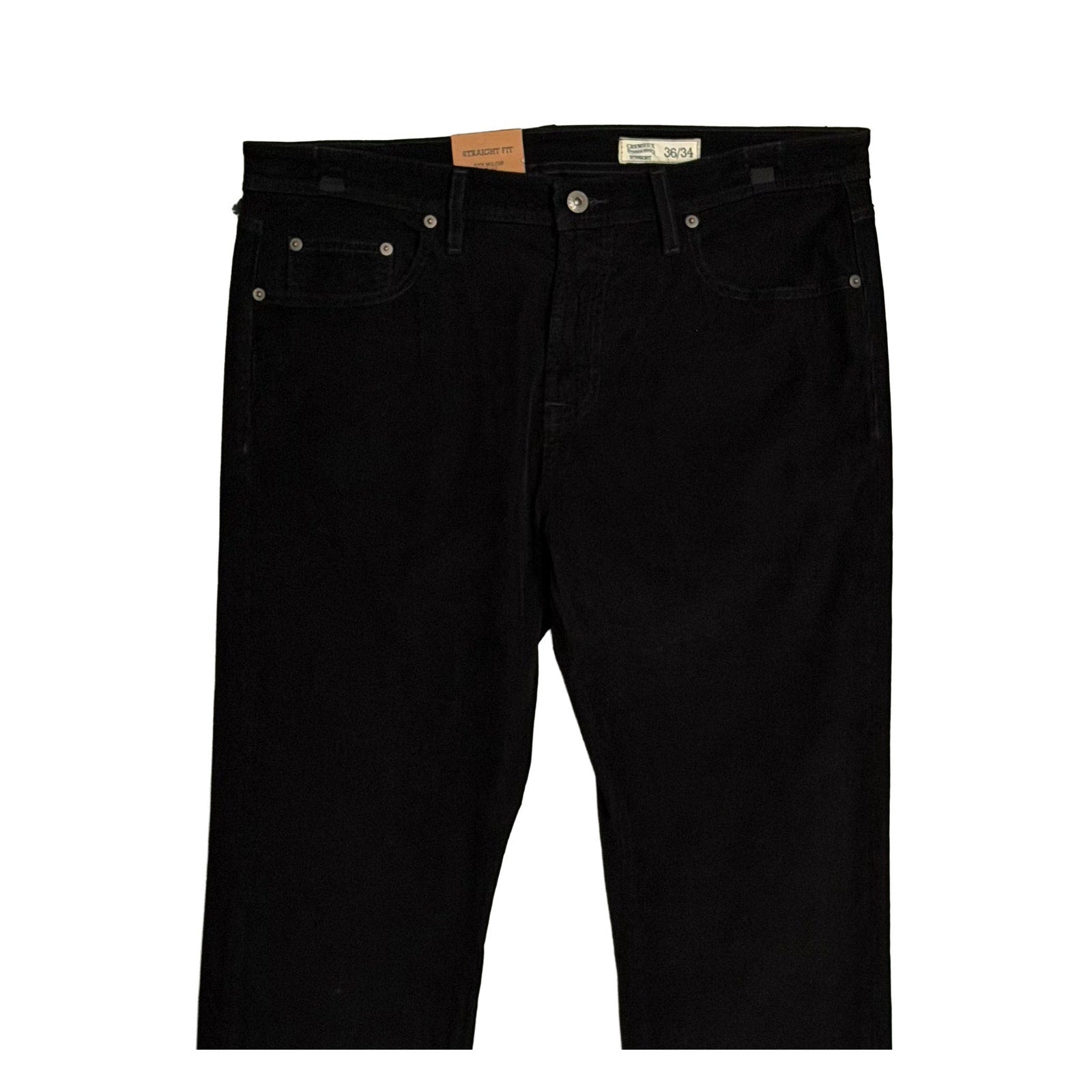 Daniel Cremieux Corduroy Pants Men's 36"x34" Straight Fit Stretch Black