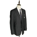Lauren Ralph Lauren Men's 43L Ultraflex Classic Fit Wool Suit jacket Grey