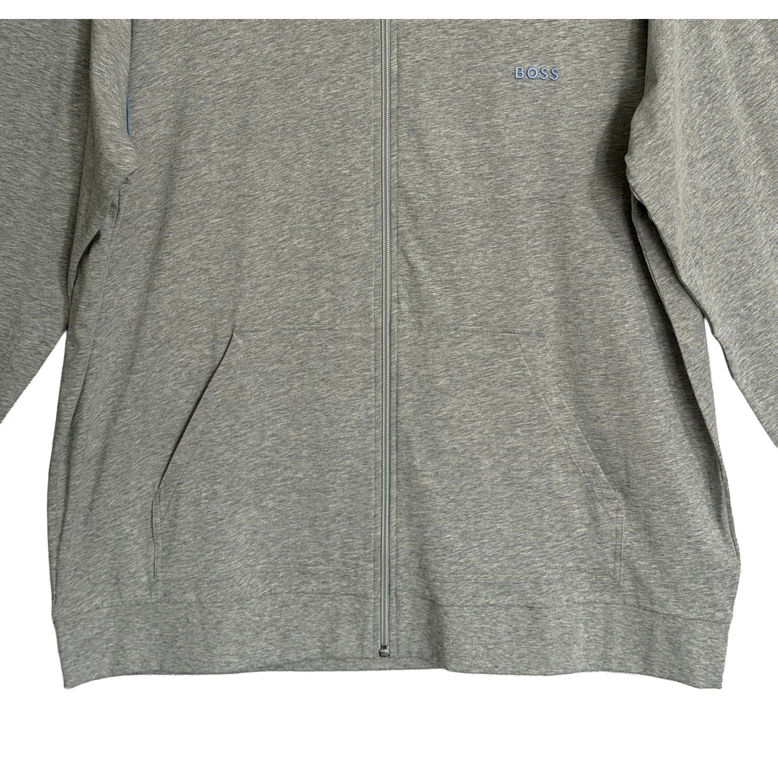 Boss Full Zip Sweatshirt Men's 3XL Mix & Match Jacket Z Lightweight Grey
