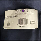 Tayion Suit Jacket Men's 44 Regular Acountour Peak Lapel Navy Blue