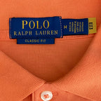Polo Ralph Lauren Polo Shirt Classic Fit Short Sleeve Orange Men's Medium