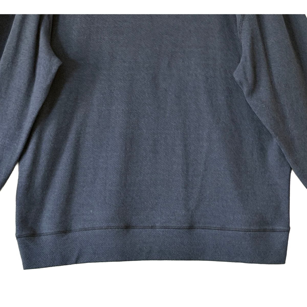 Faherty Legend Lounge Sweater Hoodie Men's XXL Organic Cotton Navy Twill