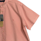 Polo Ralph Lauren Shirt Men's 3XB Big & Tall Short Sleeve Oxford Pink
