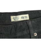 Daniel Cremieux Corduroy Pants Men's 48"x32" Straight Fit Stretch Charcoal