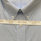 Roundtree & Yorke Shirt Big & Tall Men's 20 36/37 Dress Shirt Light Blue