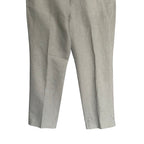Perry Ellis Portfolio Pants Men's 40"x32" Modern Fit Dress Pants Linen Blend