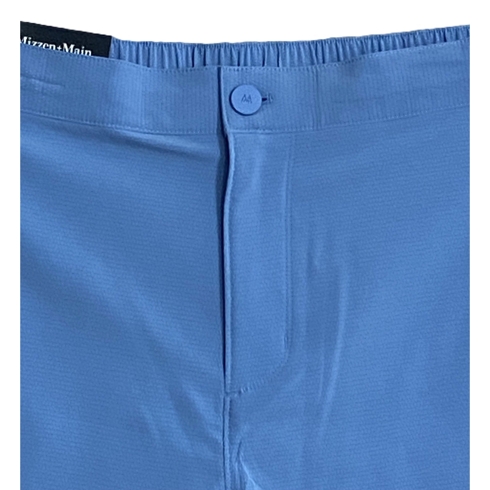 Mizzen+Main Shorts Men's XL Provence Deck Short Stretch Light Blue