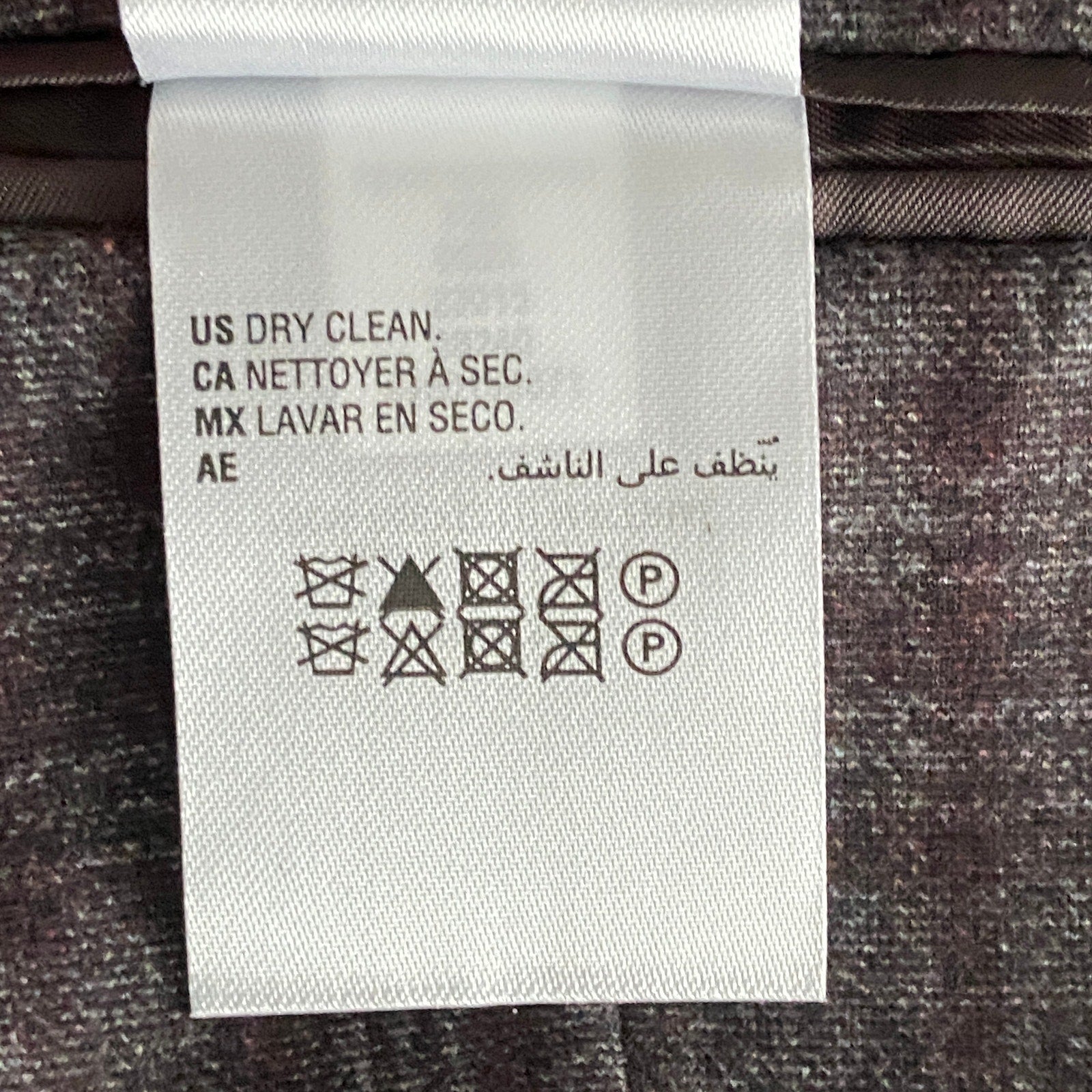 Bar III Men's 36R Slim Fit Sport Coat Stretch Unlined Brown Plaid