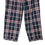 Ted Baker Sleep Pant Men's Small Woven Cotton Drawstring Pockets Black Plaid