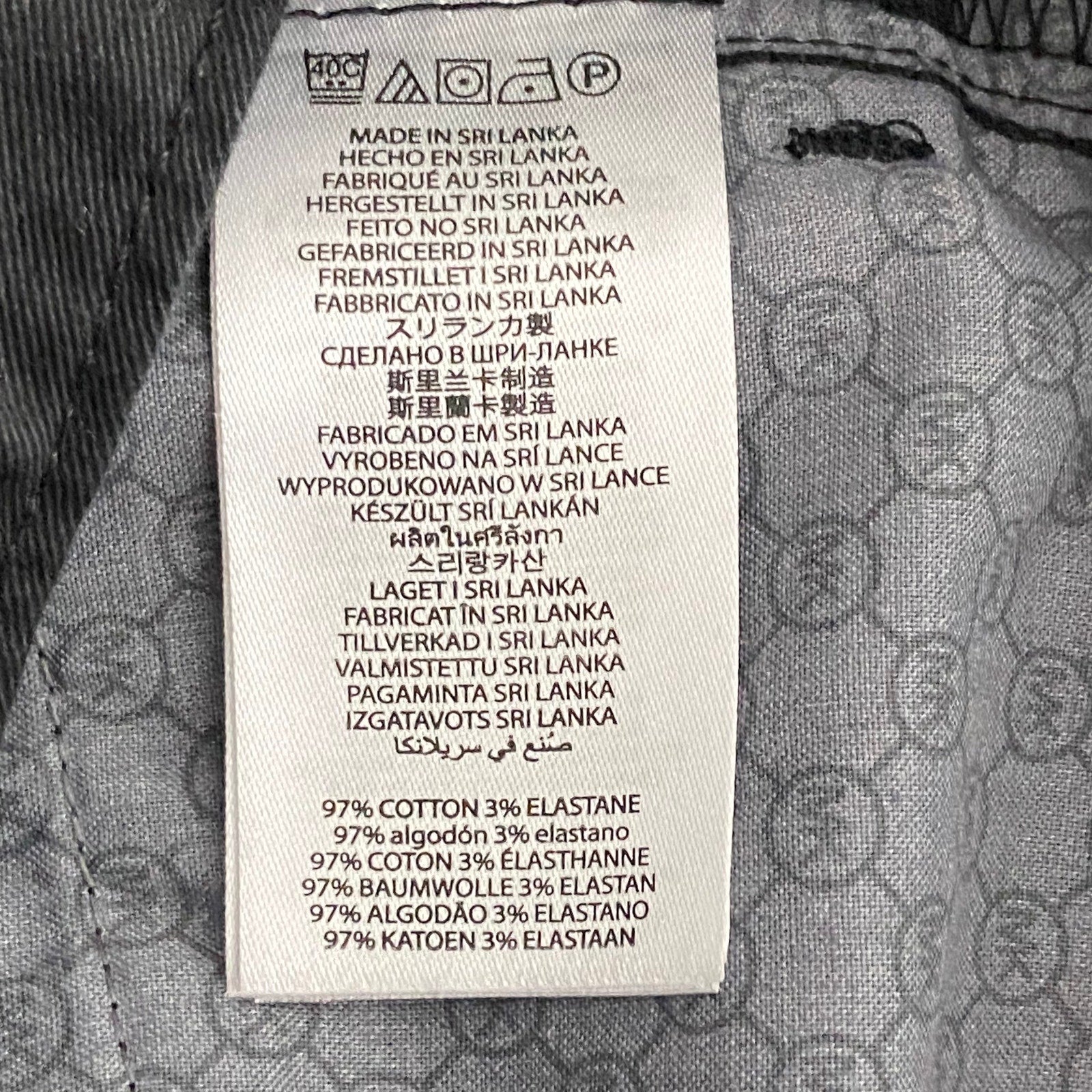 Michael Kors Pants Men's 30"x32" Parker Slim Fit Pant Stretch Solid Black NEW