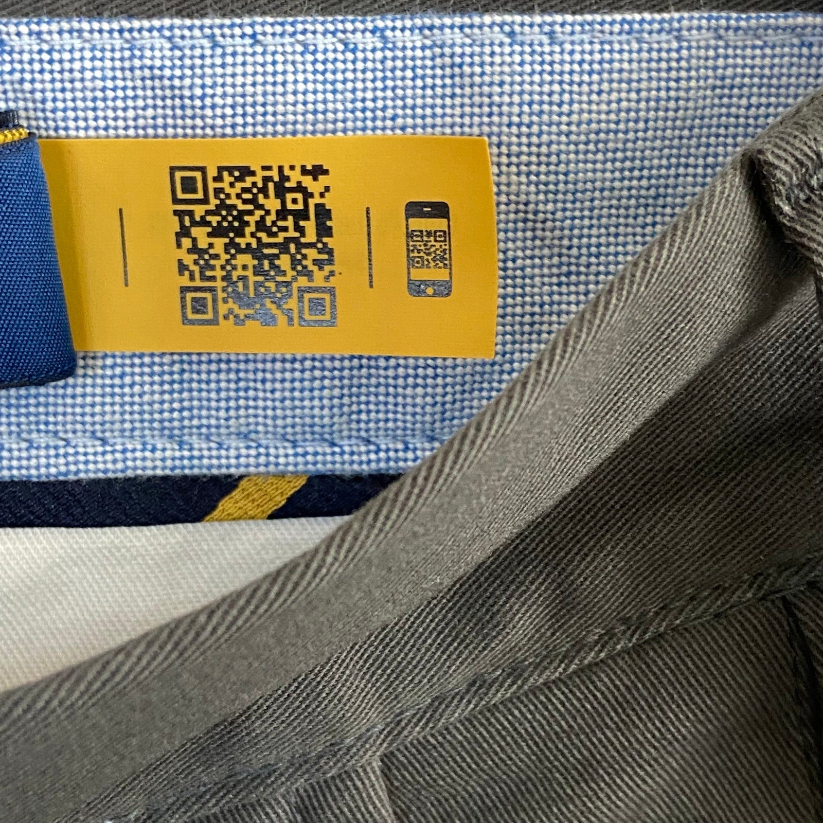 Polo Ralph Lauren Pants Bedford Chino Flat Front Stretch Gray Men's 40"x30"