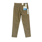 Haggar Premium Soft Chino Men's 32"x34" Twill Pant Straight Fit Medium Khaki