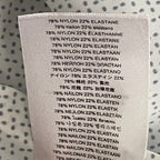 Michael Kors Dress Shirt Men's XXL Slim Fit Long Sleeve Stretch White Geo