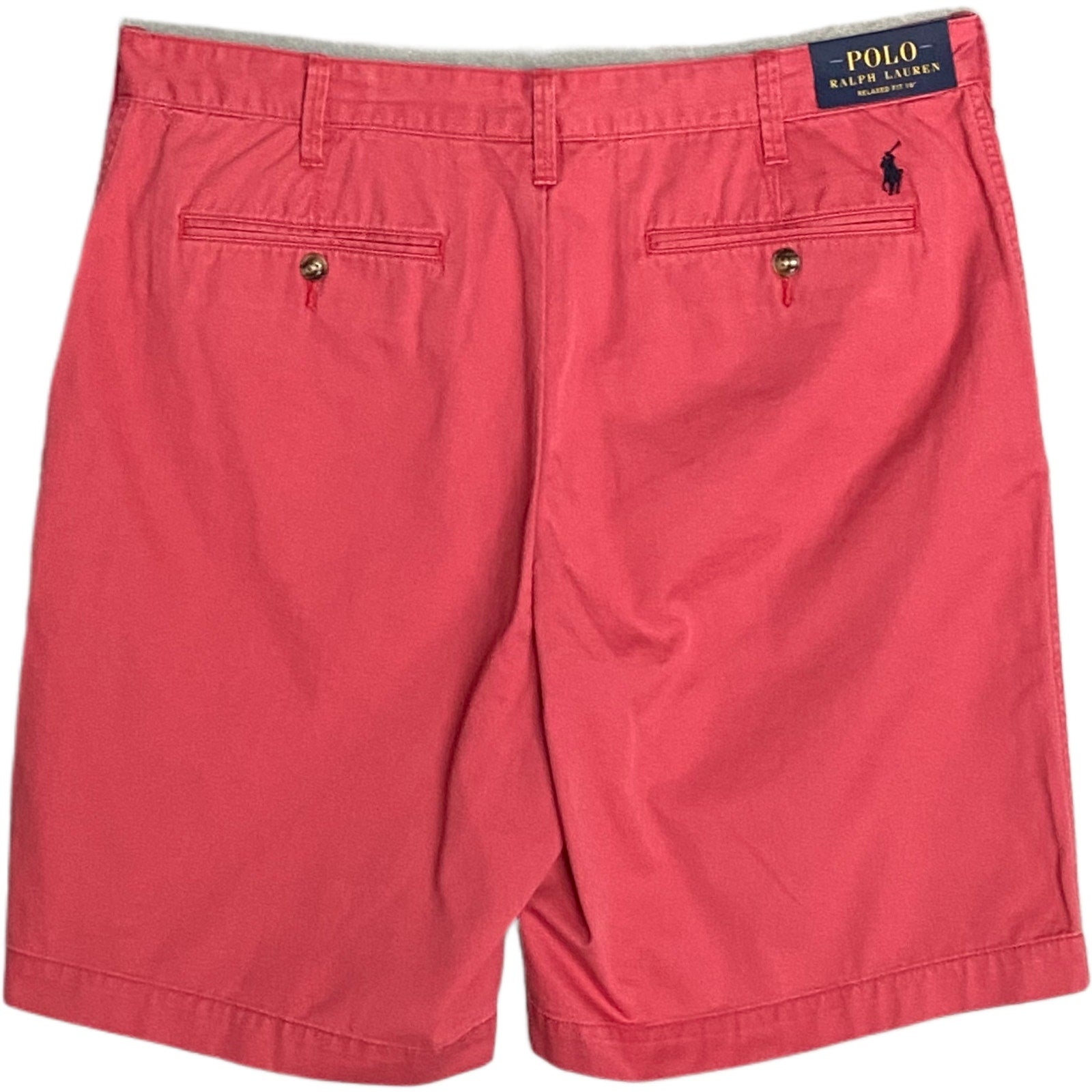 Polo Ralph Lauren Shorts Men's 32W Relaxed Fit Cotton Nantucket Red