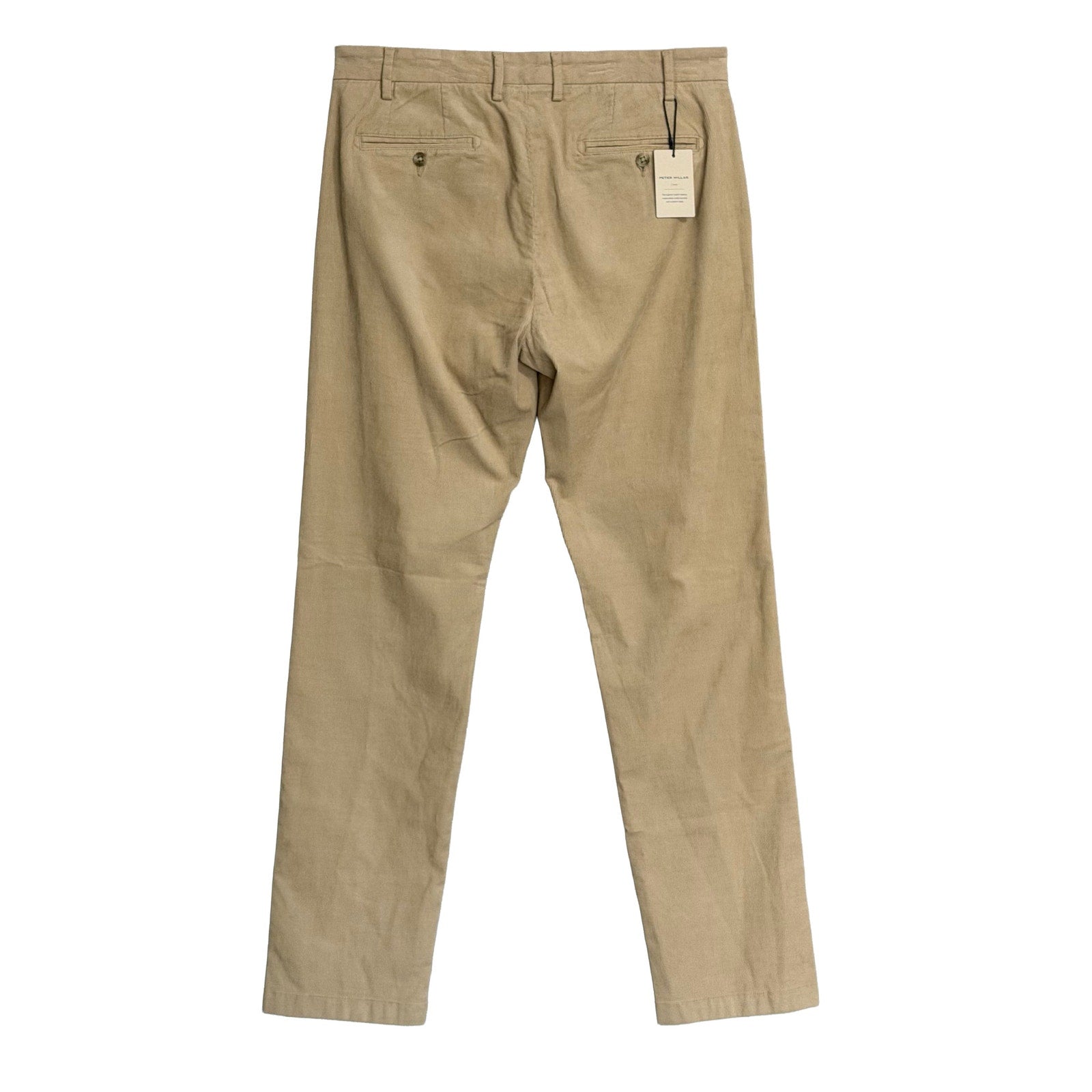 Peter Millar Pants Men's 34"x34" Superior Soft Corduroy Dress Pant Stone